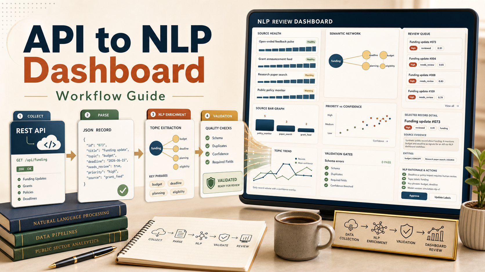 API -> NLP Dashboard Workflow Guide